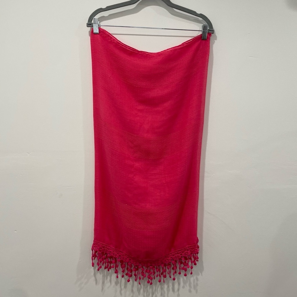 KIDS: Abercrombie Kids Hot Pink Infinity Scarf - Picture 2 of 5